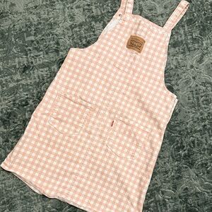 Levi's Girls Jumper Gingham Dress